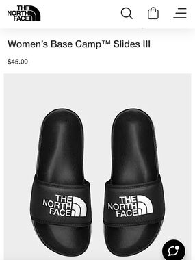 The North Face Women’s Base Camp Slides III - Black